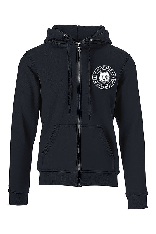Navy Midweight Full Zip-Up