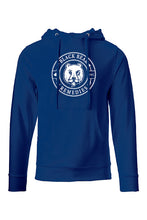 Load image into Gallery viewer, Royal Midweight Hoodie (white logo)
