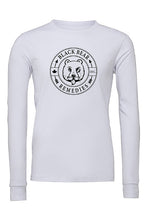 Load image into Gallery viewer, White Long Sleeve (black logo)
