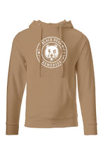 Load image into Gallery viewer, Sandstone Midweight Hoodie (white logo)
