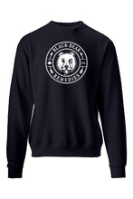 Load image into Gallery viewer, Classic Navy Midweight Crewneck (white logo)
