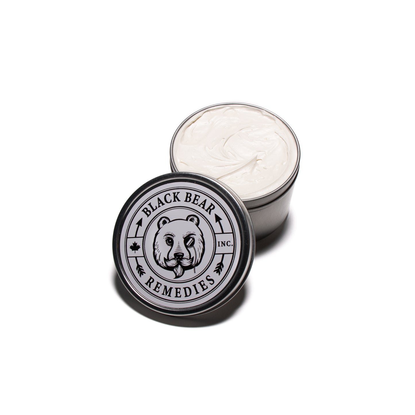 large tin of bear oil for skincare